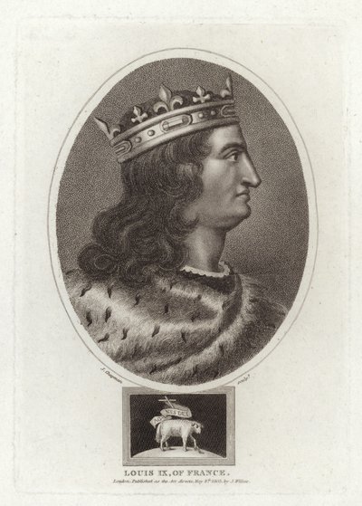 Ludwig IX. von Frankreich von English School