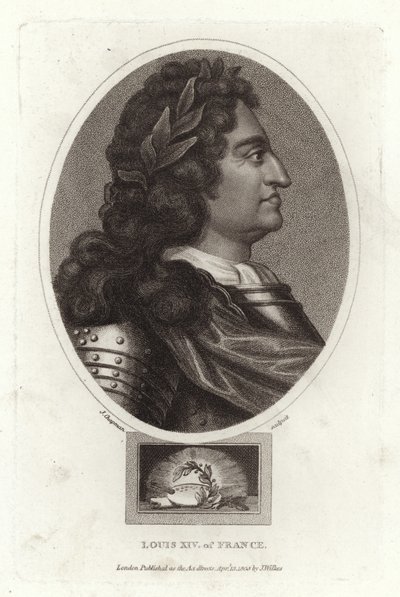 Ludwig XIV. von Frankreich von English School