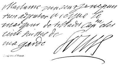 Ludwig XIV. von Frankreich von English School