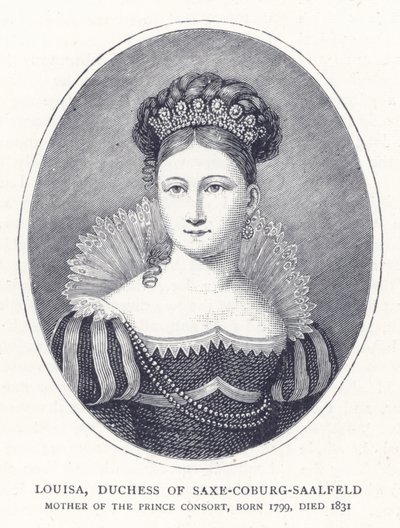Louisa, Herzogin von Sachsen-Coburg-Saalfeld von English School