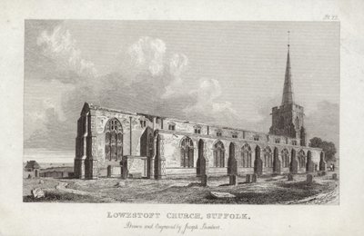 Lowestoft Kirche, Suffolk von English School
