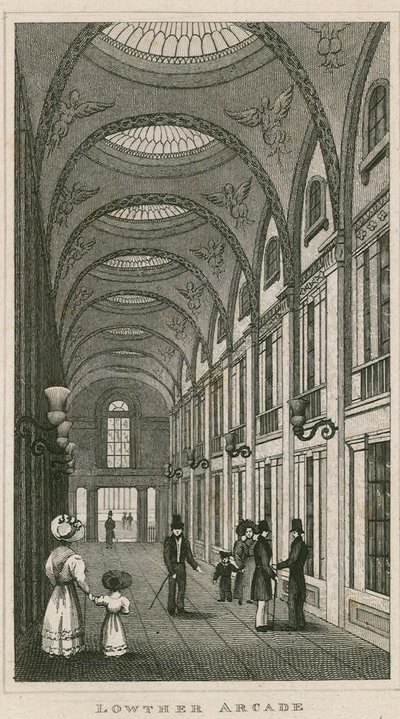 Lowther Arcade, Strand, London von English School