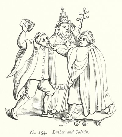 Luther und Calvin von English School
