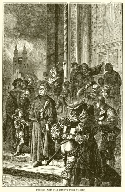 Luther und die fünfundneunzig Thesen von English School