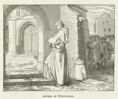 Luther in Wittenberg von English School