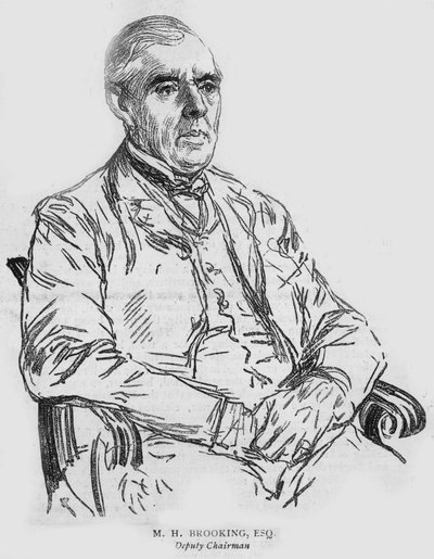 M H Brooking, stellvertretender Vorsitzender von Lloyds von English School