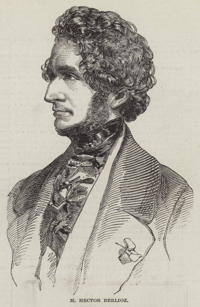 M Hector Berlioz (Stich) von English School