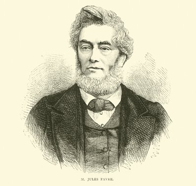 M. Jules Favre, September 1870 von English School