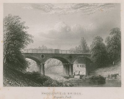 Macclesfield Bridge, Regents Park, London von English School