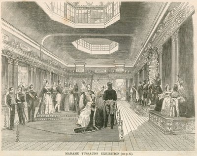 Madame Tussauds Ausstellung, London von English School