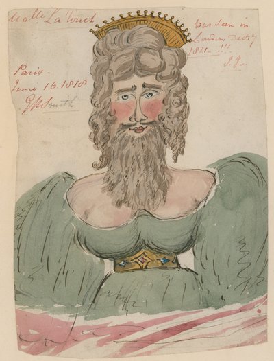 Mademoiselle Latouch, bärtige Dame von English School