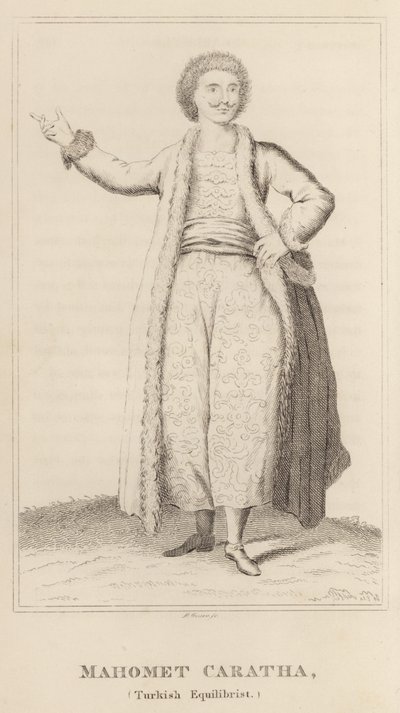 Mahomet Caratha, türkischer Equilibrist von English School