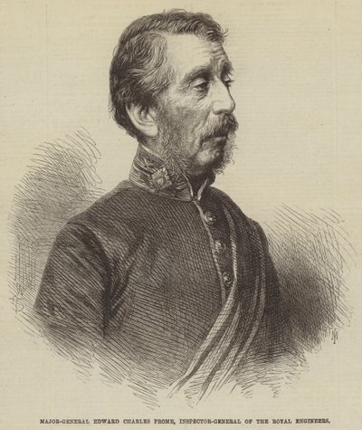 Generalmajor Edward Charles Frome, Generalinspekteur der königlichen Ingenieure von English School