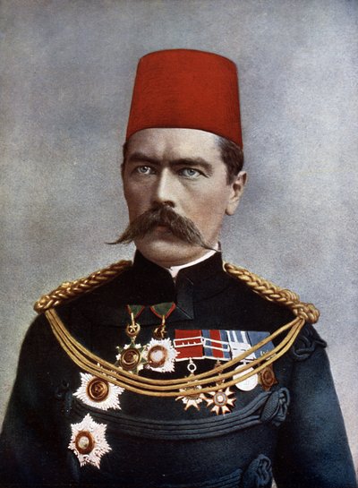 Generalmajor Lord Horatio Herbert Kitchener von Khartum und von Broome, Illustration aus 