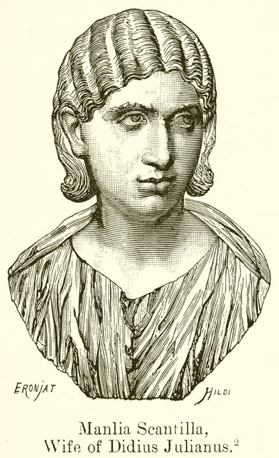 Manlia Scantilla, Ehefrau von Didius Julianus von English School