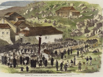 Sitten und Gebräuche der Chinesen im Jahr 1859 von English School