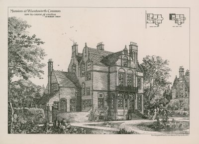 Herrenhaus am Wandsworth Common von English School