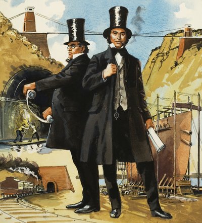 Marc und Isambard Brunel von English School