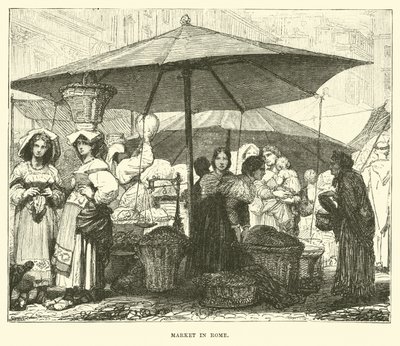 Markt in Rom von English School