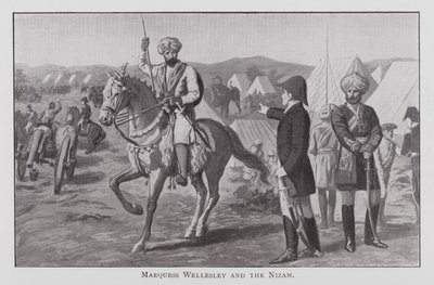 Marquess Wellesley und der Nizam von English School