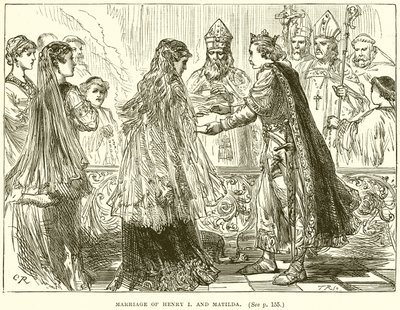 Heirat von Heinrich I und Matilda von English School