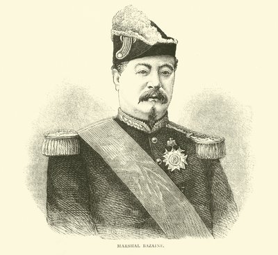 Marschall Bazaine, September 1870 von English School