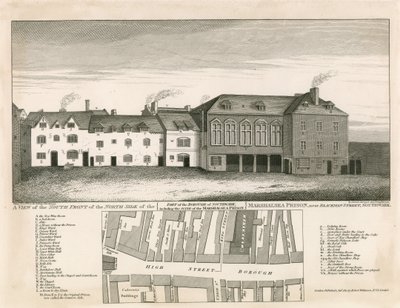 Marshalsea-Gefängnis, London von English School