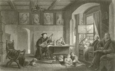 Martin Luthers Haus in Wittenberg von English School