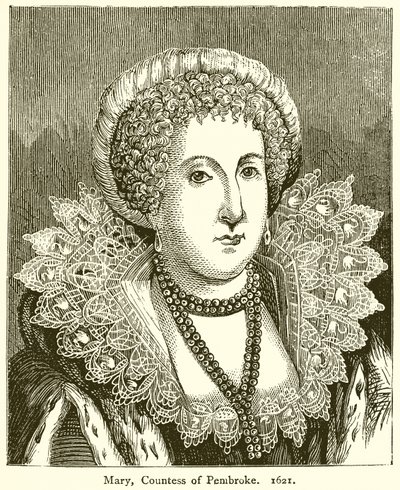 Mary, Gräfin von Pembroke. 1621 von English School