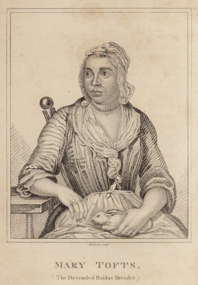 Mary Tofts, Die Vorgebliche Kaninchenzüchterin von English School