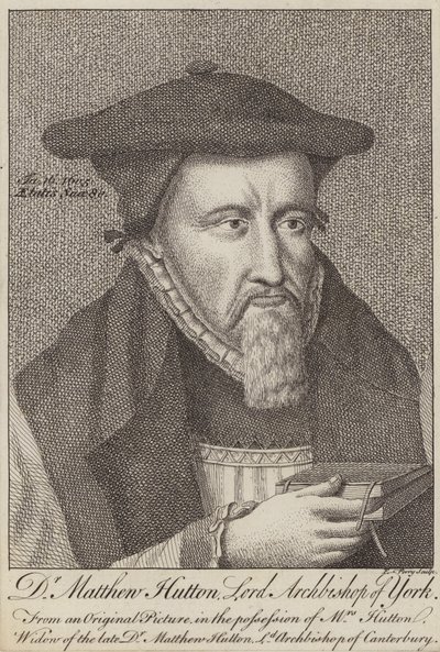 Matthew Hutton, Erzbischof von York von English School