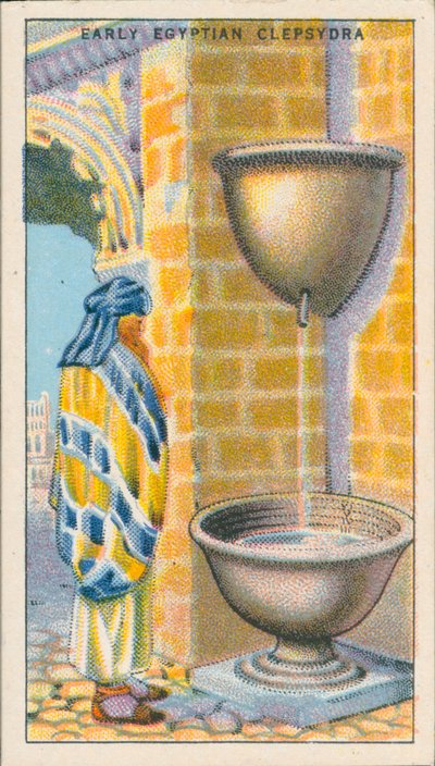 Zeitmessung: Clepsydra von English School