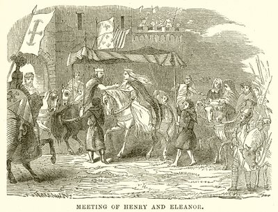 Treffen von Heinrich und Eleonore von English School