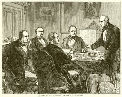 Treffen der Schiedsrichter zu den Alabama-Ansprüchen von English School