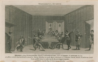 Treffen der Schießpulver-Verschwörer von English School