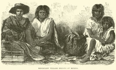 Bettlerdorf-Indianer aus Mexiko von English School