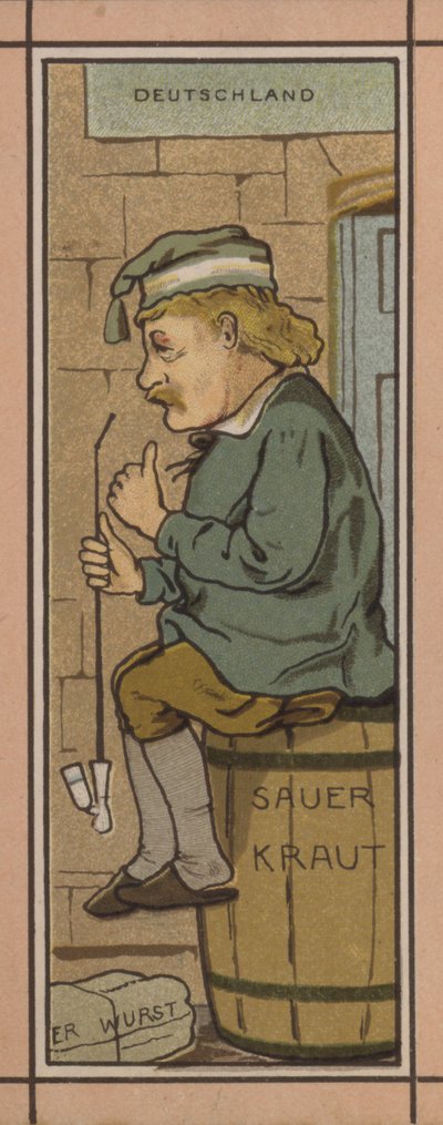 Menüillustration: Deutschland von English School