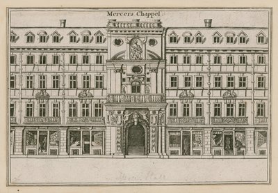 Mercers Chapel, Cheapside, London von English School