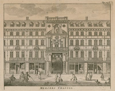 Mercers Chapel, Cheapside, London von English School