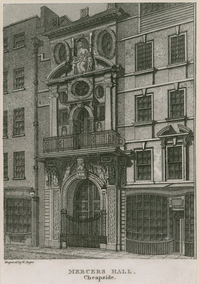 Mercers Hall, Cheapside, London von English School