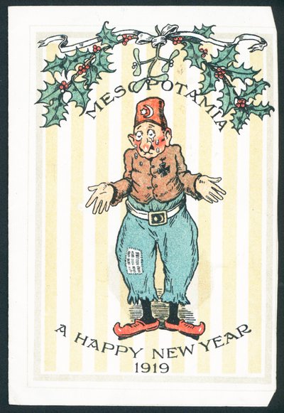 Mesopotamien - Ein glückliches neues Jahr, 1919 von English School