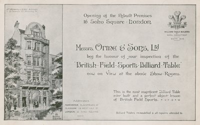 Messrs Orme & Sons von English School
