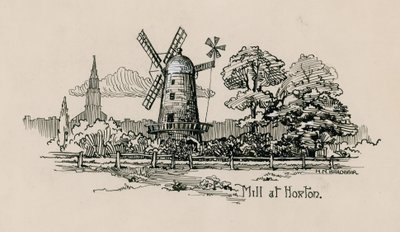 Mühle in Hoxton von English School