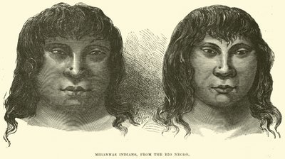 Miranhas-Indianer vom Rio Negro von English School