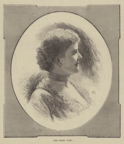 Miss Helen Barry von English School