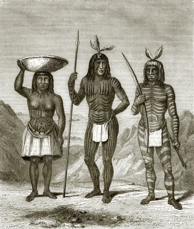 Mohave-Indianer von English School