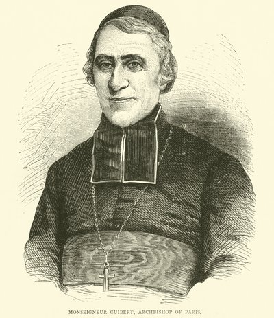 Monseigneur Guibert, Erzbischof von Paris, Mai 1871 von English School