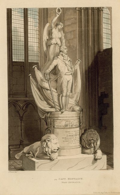 Denkmal für Kapitän James Montague von English School