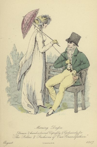 Morgen- und Abendkleidung für Damen und Herren von English School