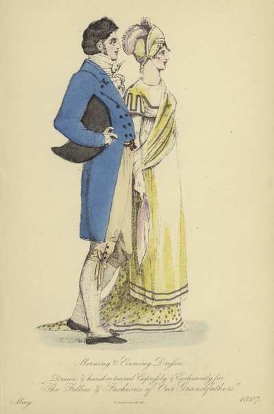 Morgen- und Abendkleidung für Damen und Herren von English School